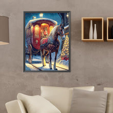 Load image into Gallery viewer, Diamond Painting - Full Round - Christmas carriage (30*40CM)
