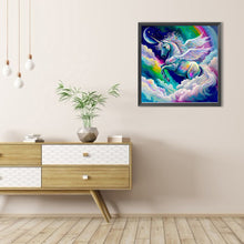 Load image into Gallery viewer, AB Diamond Painting - Full Round - rainbow unicorn (40*40CM)
