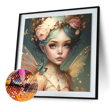 Load image into Gallery viewer, Diamond Painting - Full Round - butterfly elf fairy (30*30CM)
