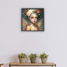 Load image into Gallery viewer, Diamond Painting - Full Round - butterfly elf fairy (30*30CM)
