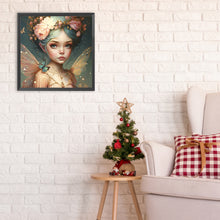 Load image into Gallery viewer, Diamond Painting - Full Round - butterfly elf fairy (30*30CM)
