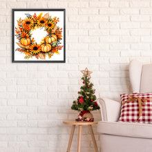 Load image into Gallery viewer, Diamond Painting - Full Round - pumpkin garland (30*30CM)
