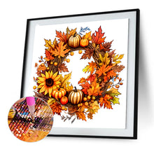 Load image into Gallery viewer, Diamond Painting - Full Round - pumpkin garland (30*30CM)
