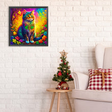 Load image into Gallery viewer, Diamond Painting - Full Round - Colorful cats (50*50CM)
