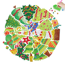 Load image into Gallery viewer, 2PCS Gem Art DIY Craft Kit Diamond Painting Sticker (Christmas Tree)
