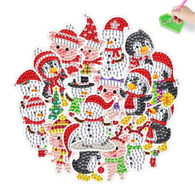 Load image into Gallery viewer, 2PCS Gem Art DIY Craft Kit Diamond Painting Sticker (Christmas Creatures BT412)
