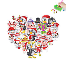 Load image into Gallery viewer, 2PCS Gem Art DIY Craft Kit Diamond Painting Sticker (Christmas Creatures BT412)
