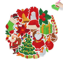 Load image into Gallery viewer, 2PCS Gem Art DIY Craft Kit Diamond Painting Sticker (Christmas Cartoon)
