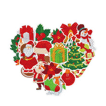 Load image into Gallery viewer, 2PCS Gem Art DIY Craft Kit Diamond Painting Sticker (Christmas Cartoon)
