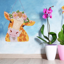 Load image into Gallery viewer, Special Shape Diamond Art Hanging Pendant for Home Wall Decor (Yak)
