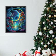 Load image into Gallery viewer, Diamond Painting - Full Round - Fantasy mirror under the moon (30*40CM)
