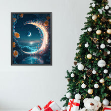 Load image into Gallery viewer, Diamond Painting - Full Round - Fantasy mirror under the moon (30*40CM)
