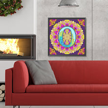 Load image into Gallery viewer, Diamond Painting - Full Round - Mandala letter O (30*30CM)

