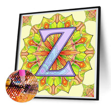 Load image into Gallery viewer, Diamond Painting - Full Round - Mandala letter Z (30*30CM)
