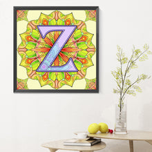 Load image into Gallery viewer, Diamond Painting - Full Round - Mandala letter Z (30*30CM)
