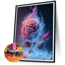 Load image into Gallery viewer, Diamond Painting - Full Round - smoke rose (30*40CM)
