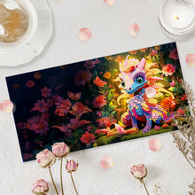 Load image into Gallery viewer, 8PCS Special Shape Diamond Handmade Card Diamond Painting Card (Dragon #1)
