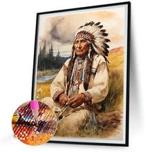 Load image into Gallery viewer, Diamond Painting - Full Square - indian woman (30*40CM)
