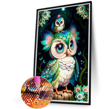 Load image into Gallery viewer, Diamond Painting - Full Round - owl (40*60CM)
