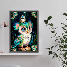 Load image into Gallery viewer, Diamond Painting - Full Round - owl (40*60CM)
