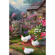 Load image into Gallery viewer, Diamond Painting - Full Round - Pastoral flowers and plants (40*60CM)
