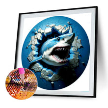 Load image into Gallery viewer, AB Diamond Painting - Full Round - whale (30*30CM)
