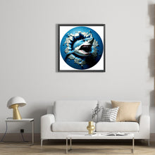 Load image into Gallery viewer, AB Diamond Painting - Full Round - whale (30*30CM)
