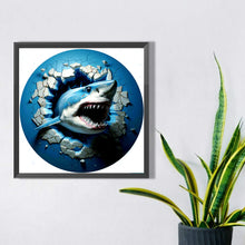 Load image into Gallery viewer, AB Diamond Painting - Full Round - whale (30*30CM)
