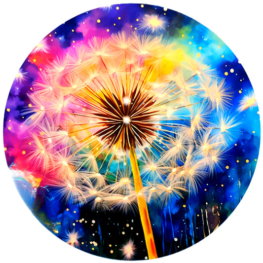 AB Diamond Painting - Full Round - dandelion (30*30CM)