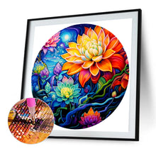 Load image into Gallery viewer, AB Diamond Painting - Full Round - lotus (30*30CM)
