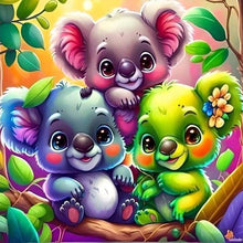 Load image into Gallery viewer, AB Diamond Painting - Full Round - raccoon (40*40CM)
