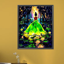 Load image into Gallery viewer, AB Diamond Painting - Full Round - Power-Lotus Fairy (40*50CM)
