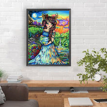 Load image into Gallery viewer, Diamond Painting - Full Round - girl (30*40CM)
