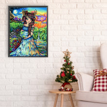 Load image into Gallery viewer, Diamond Painting - Full Round - girl (30*40CM)
