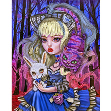Load image into Gallery viewer, Diamond Painting - Full Round - alice girl (40*50CM)
