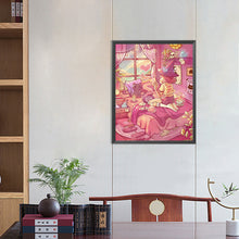 Load image into Gallery viewer, Diamond Painting - Full Round - little witch (40*50CM)

