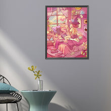 Load image into Gallery viewer, Diamond Painting - Full Round - little witch (40*50CM)
