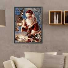 Load image into Gallery viewer, Diamond Painting - Full Round - Santa Claus and animals (30*40CM)
