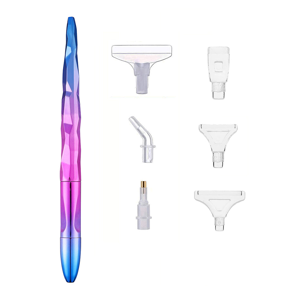 Diamond Painting Pens with 6 Pen Heads Diamond Art Pens for Nail Art Rhinestones