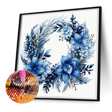 Load image into Gallery viewer, Diamond Painting - Full Round - blue garland (30*30CM)
