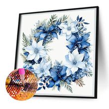 Load image into Gallery viewer, Diamond Painting - Full Round - blue garland (30*30CM)
