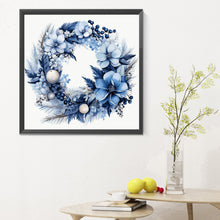 Load image into Gallery viewer, Diamond Painting - Full Round - blue garland (30*30CM)
