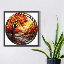 Load image into Gallery viewer, AB Diamond Painting - Full Square - autumn maple leaves (30x30CM)
