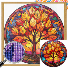 Load image into Gallery viewer, AB Diamond Painting - Full Square - autumn maple leaves (30x30CM)
