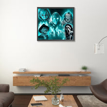 Load image into Gallery viewer, Diamond Painting - Full Round - halloween scary characters (45*40CM)
