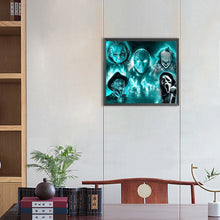 Load image into Gallery viewer, Diamond Painting - Full Round - halloween scary characters (45*40CM)
