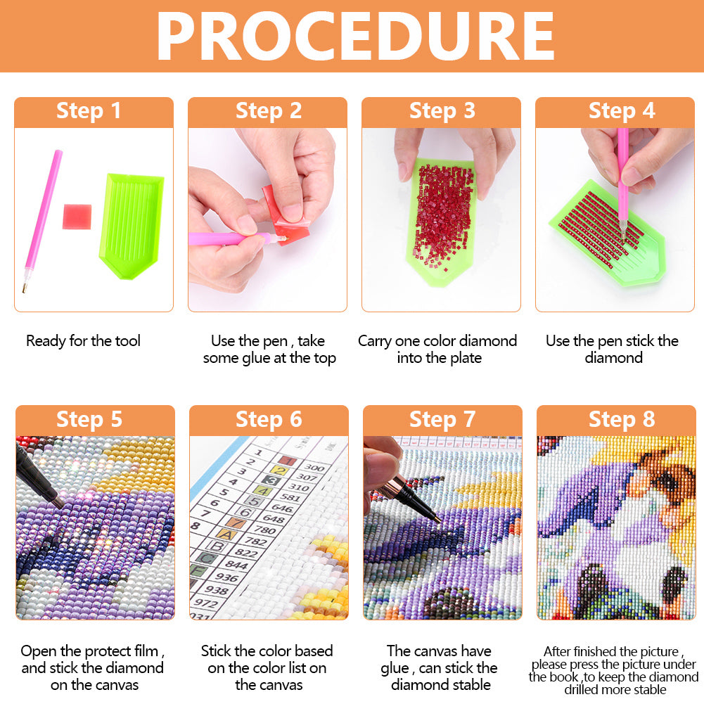 AB Diamond Painting - Full Square - seabed (40*70CM)