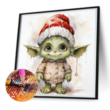 Load image into Gallery viewer, Diamond Painting - Full Round - little yoda (30*30CM)
