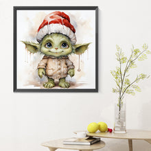 Load image into Gallery viewer, Diamond Painting - Full Round - little yoda (30*30CM)
