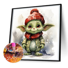 Load image into Gallery viewer, Diamond Painting - Full Round - little yoda (30*30CM)
